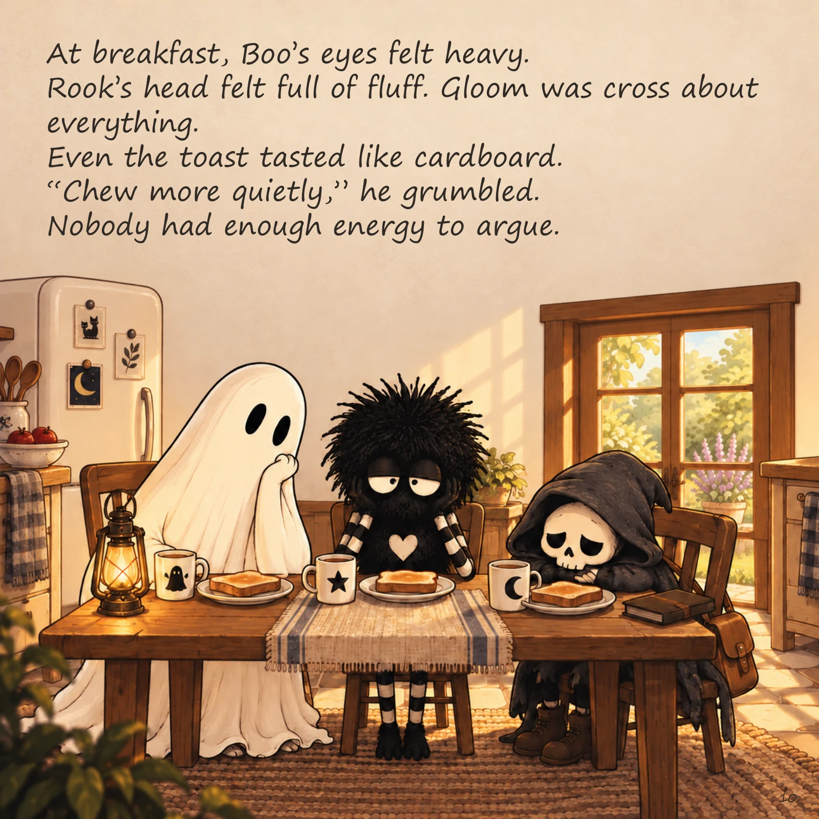Scared of the Dark — illustrated story page 10. Page text is available below.
