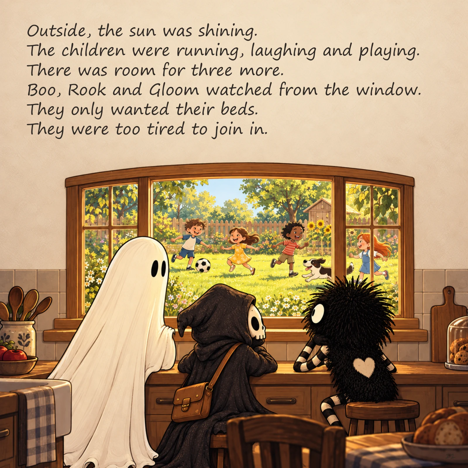 Scared of the Dark — illustrated story page 11. Page text is available below.